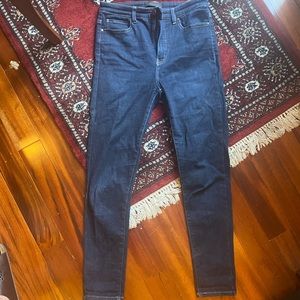 Uniqlo high waist stretch skinny jean